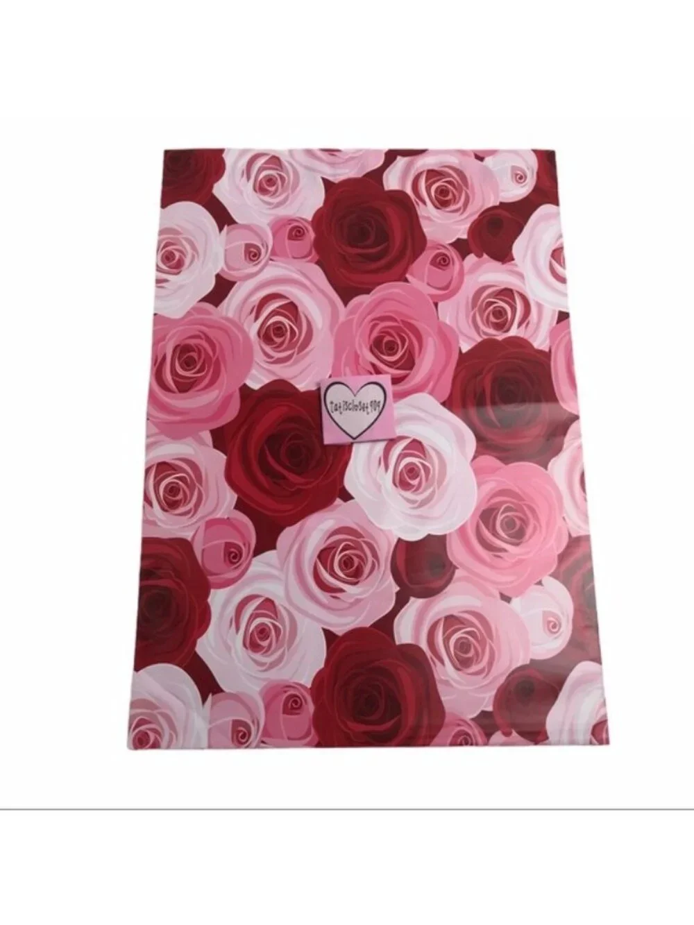 20 poly mailers roses print self seal size 10x13